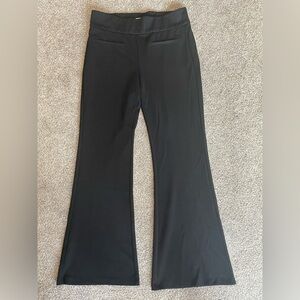 High rise flare dress pants